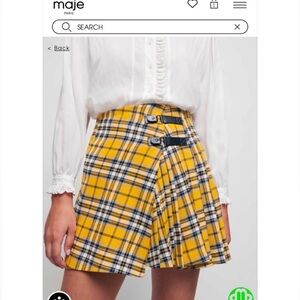 Maje Mini Skirt